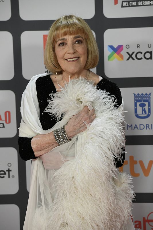 Carmen Maura, premiada con el Platino de Honor.