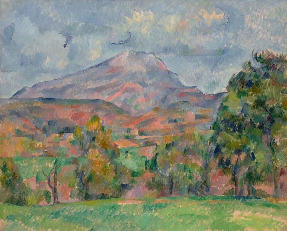'La montaine Saint-Victoire' de Cézanne