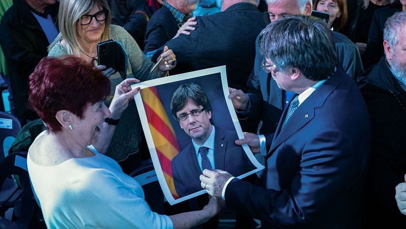 Acto de arranque de campaña de Junts+