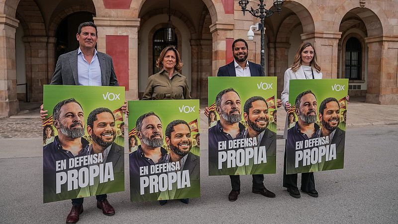 Vox arranca la campaña de las elecciones catalanas