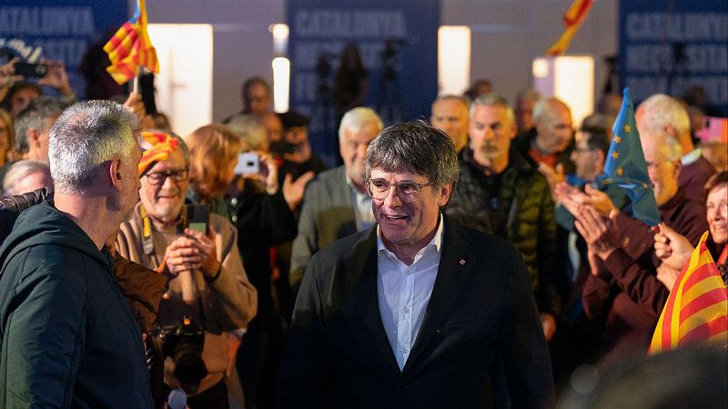 Elecciones catalanas 2024: Puigdemont participa en un acto en Argelès-sur-Mer (Francia)