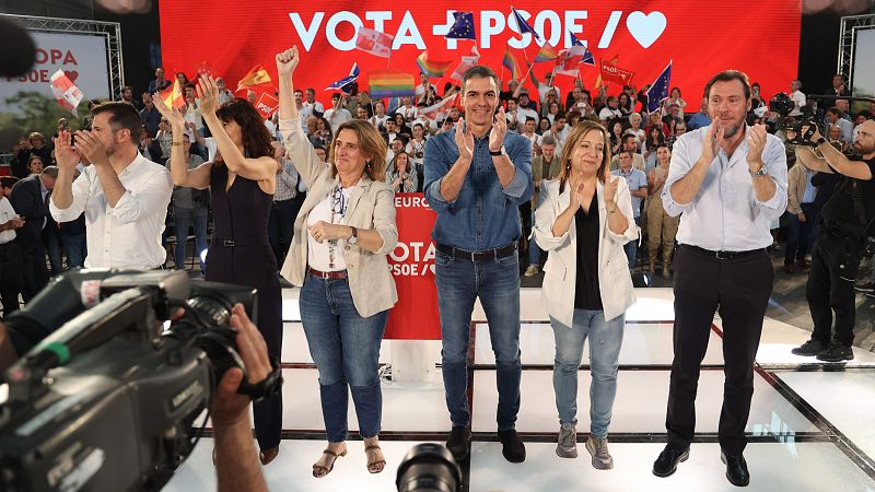 El PSOE celebra un acto de campaña en Valladolid