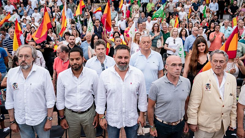 Elecciones europeas: Vox cierra la campaña europea en Fuenlabrada (Madrid)