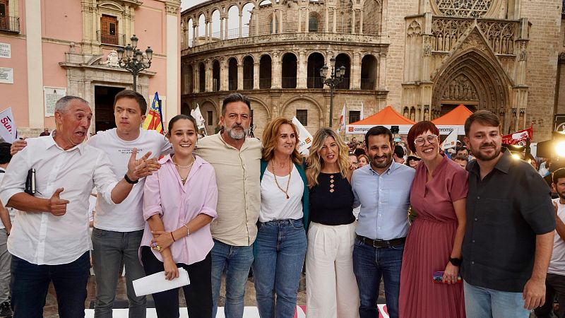 Elecciones europeas: Sumar cierra la campaña europea en Valencia