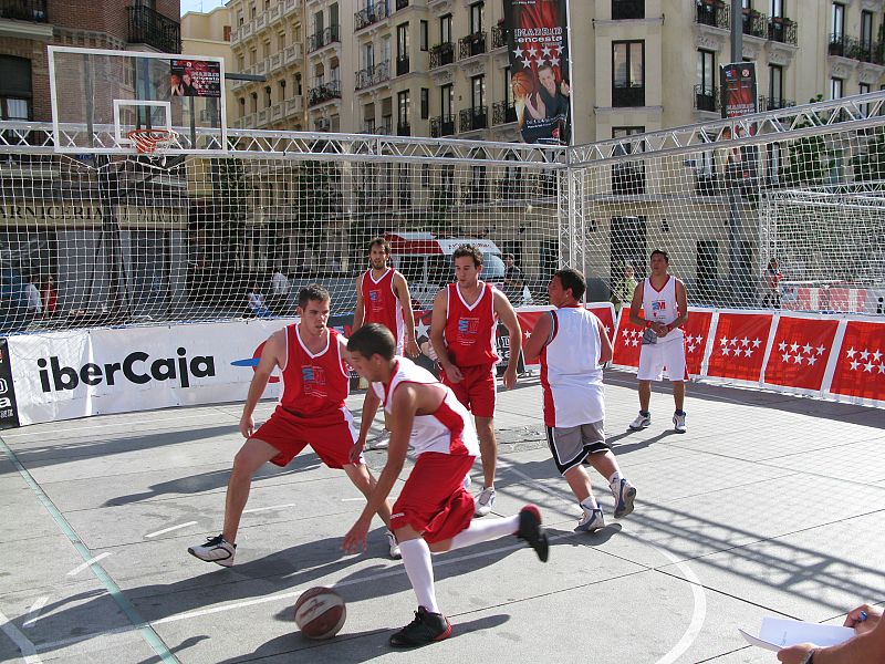 Final Four - Espectáculo en la calle