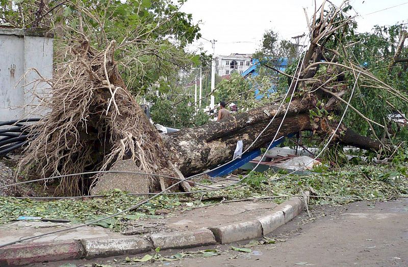 DAÑOS PROVOCADOS POR EL PASO DEL CICLÓN TROPICAL NARGIS