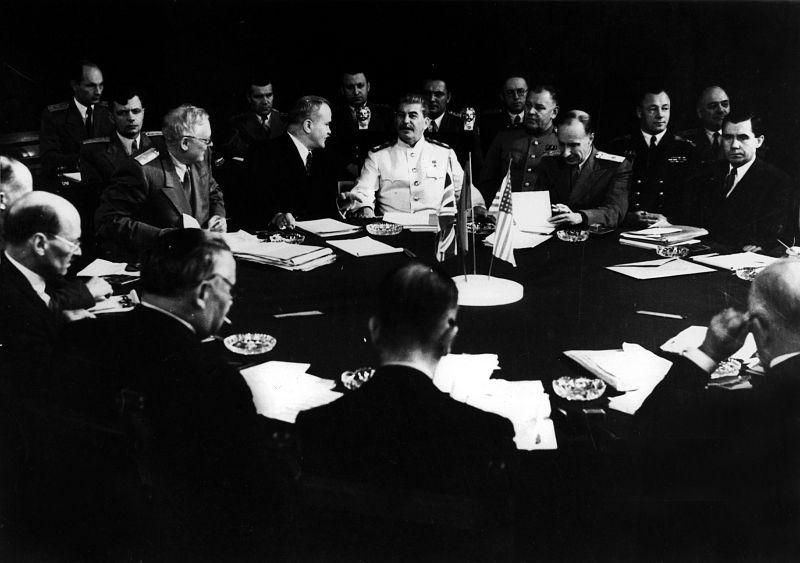 Stalin, en la conferencia de Potsdam