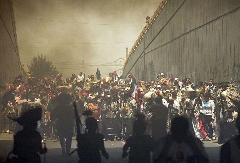 Representación de la batalla de Puebla