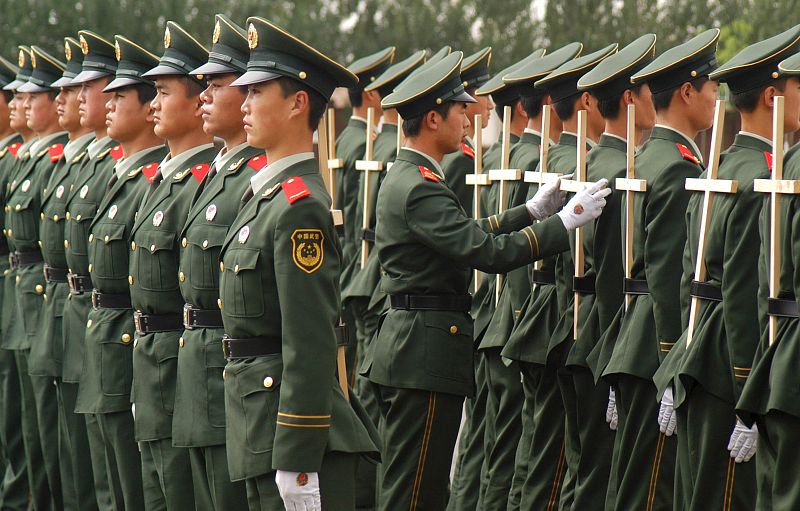 Entrenamientos policiales en Shenyang