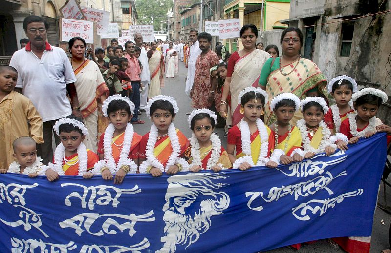 147 aniversario de Rabindranath Tagore