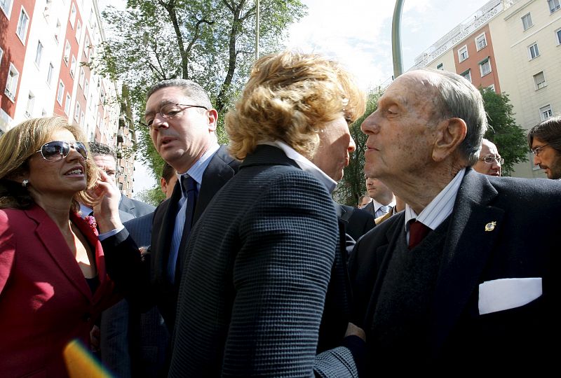 Botella, Gallardón, Aguirre y Fraga