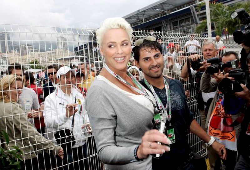 Brigitte Nielsen, en Mónaco