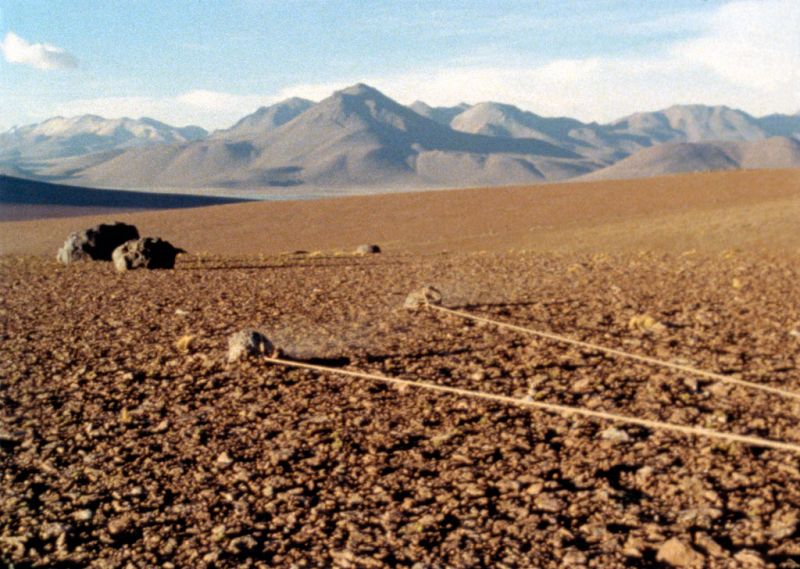 Los cantos rodados, 2007. Fotograma película 16mm