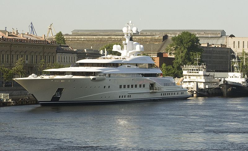 El yate de Roman Abramovich