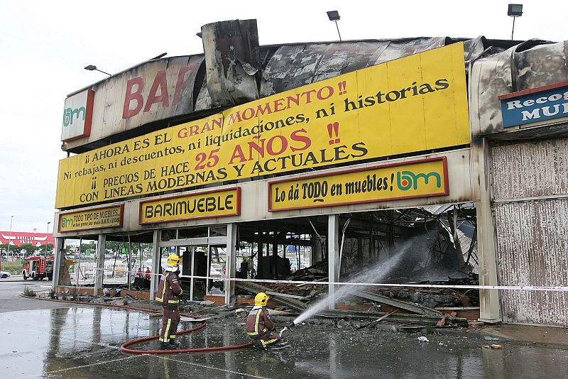 Incendio en polígono industrial