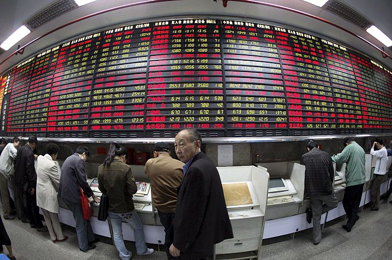 Las bolsas chinas registran fuertes pérdidas