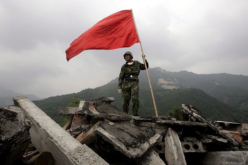 Situación tras el terremoto en Sichuan