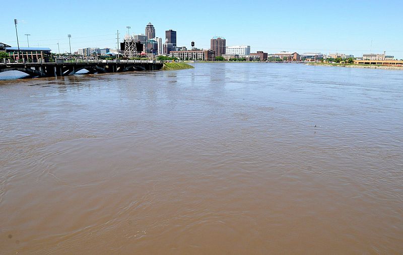 Inundaciones en Iowa