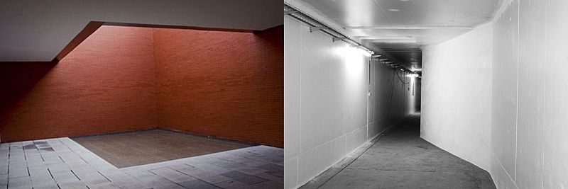 Pasillos y tragaluces