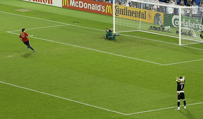 Casillas presencia el gol