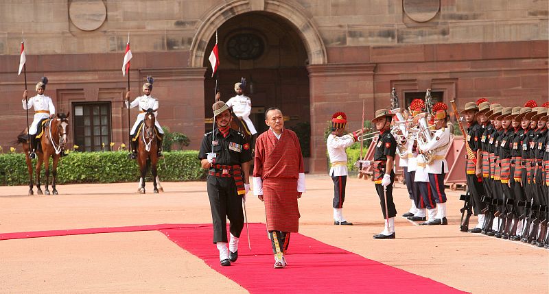 Visita del primer ministro de Bután, Lyonchen Jigmi Y. Thinley