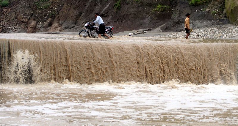 Inundaciones en Cachemira