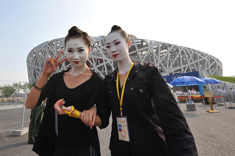 Todos están ya preparados para el comienzo de los Juegos.