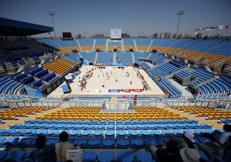 Campo de Voley-playa de Chaoyang.