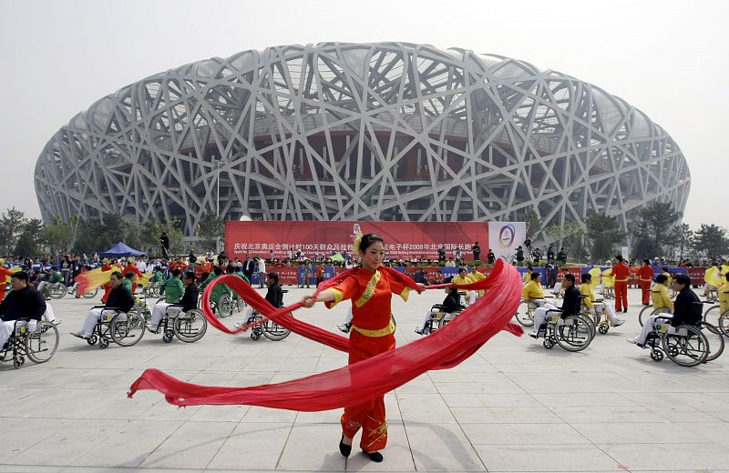 Estadio olímpico Nacional de Pekín.