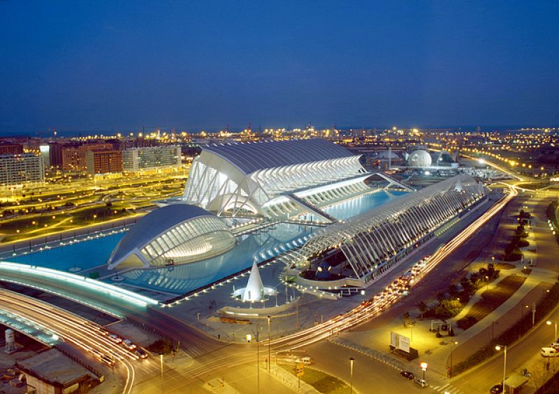La ciudad de las Artes y las Ciencias de Valencia