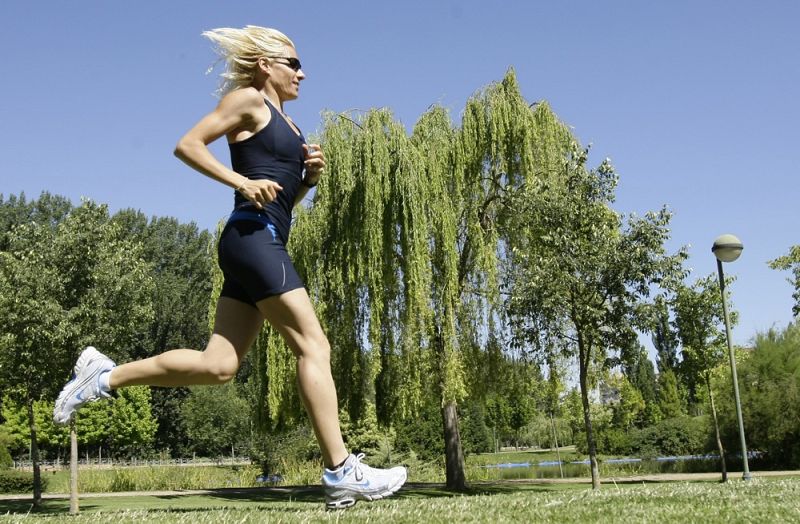 La corredora española se ha preparado en Palencia para afrontar los Juegos de Pekín