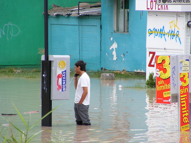 Inundaciones en Ciudad Juárez