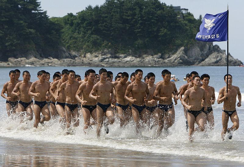 Ejercicios del ejército en Corea del Sur