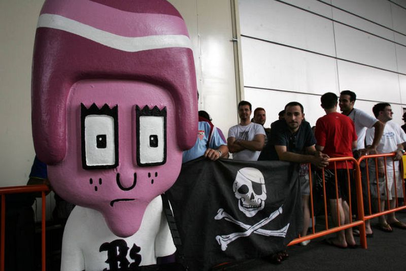   Enjuto en la Campus Party