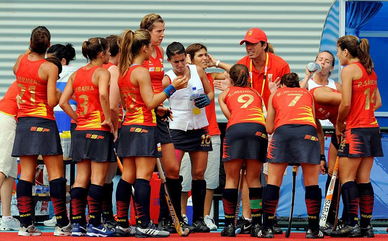 Las jugadoras de hockey hierba femenino no han podido hacer nada frente a la implacable Australia.