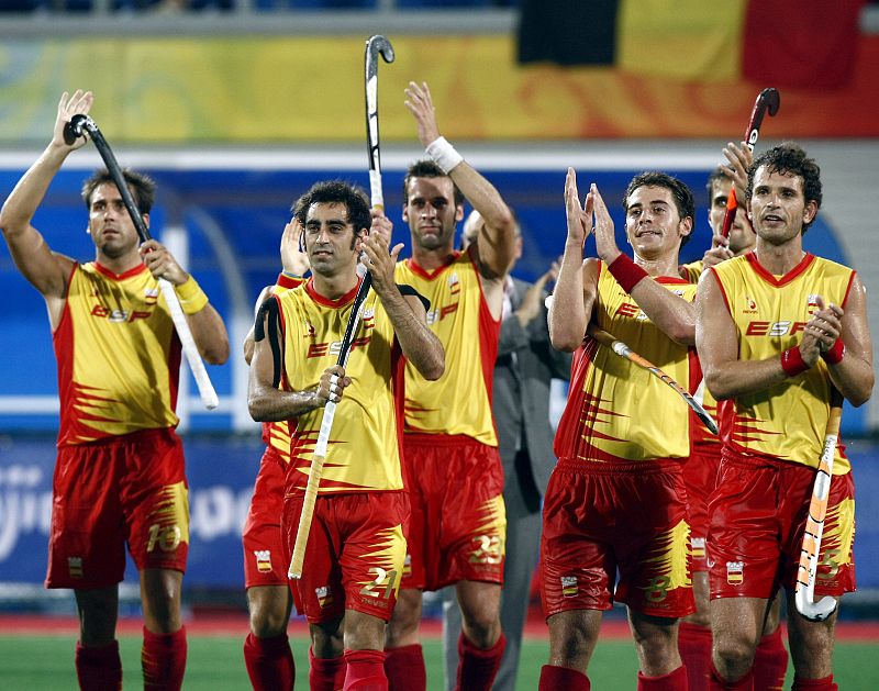 La selección masculina de hockey se ha impuesto con contundencia frente a la selección belga.