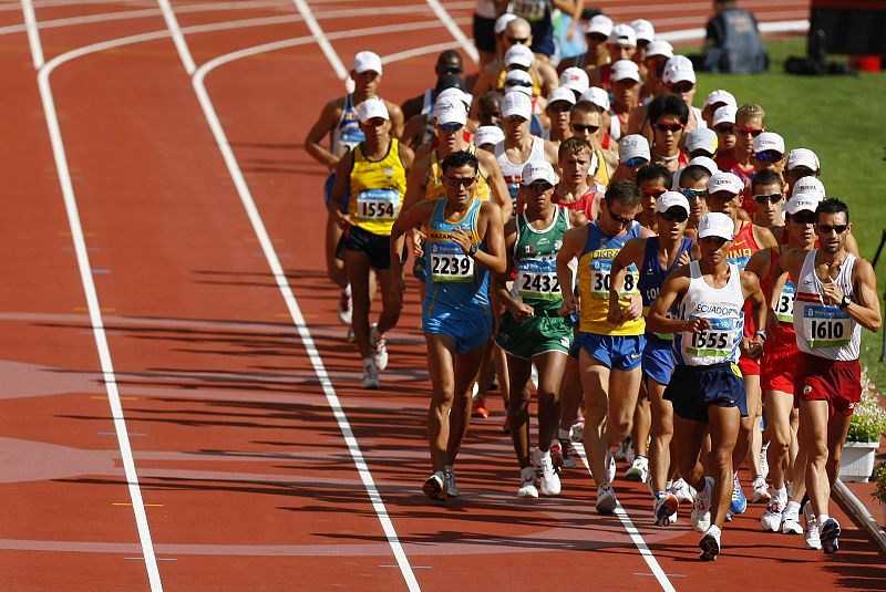 La esperanza española en los 20 Km marcha, Paquillo, no pudo conseguir la deseada medalla.