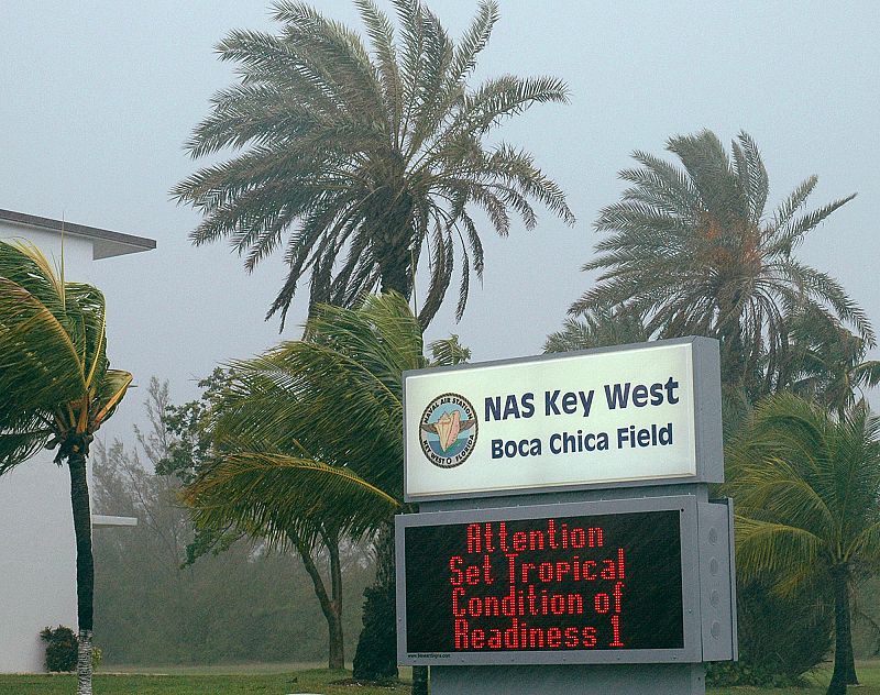 Fuertes vientos provocados por la tormenta tropical 'Fay'