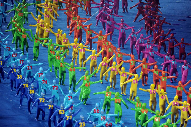 La inauguración de los Juegos Paralímpicos estuvo bañada de colores y alegorías.