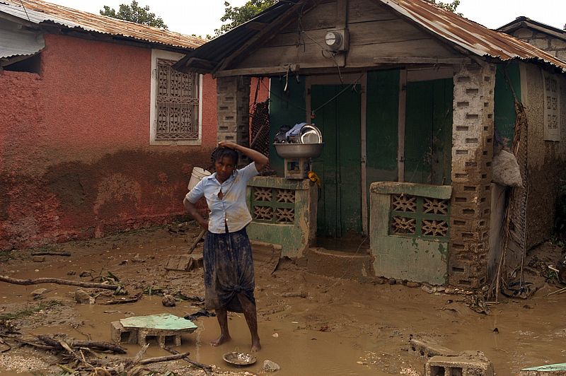 Ike causa nuevas inundaciones en Haití