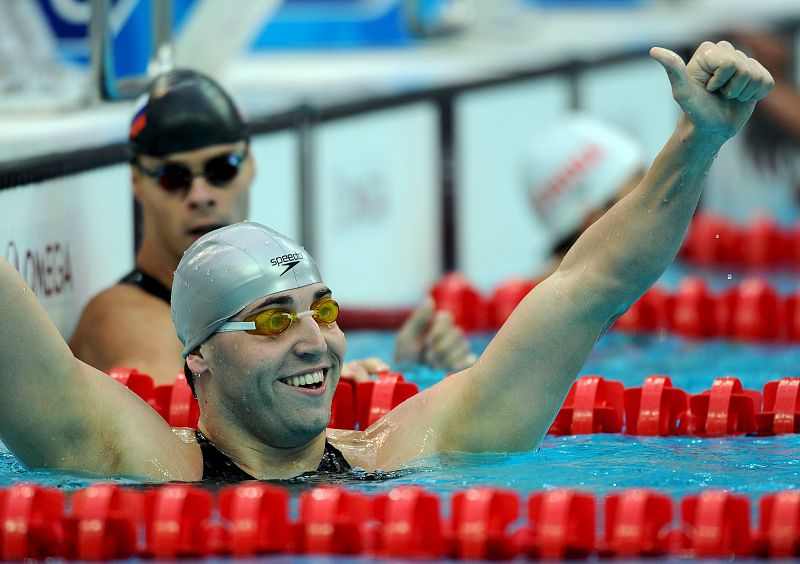 El argentino Guillermo Marro ha ganado la prueba de 100 metros espalda.