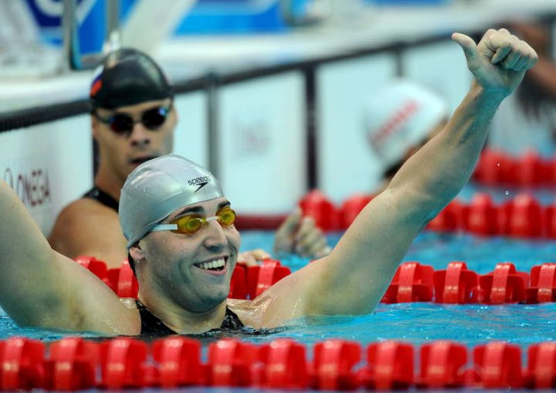 El argentino Guillermo Marro ha ganado la prueba de 100 metros espalda.