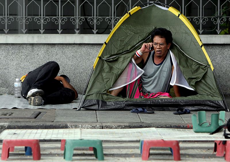 Manifestaciones en Tailandia