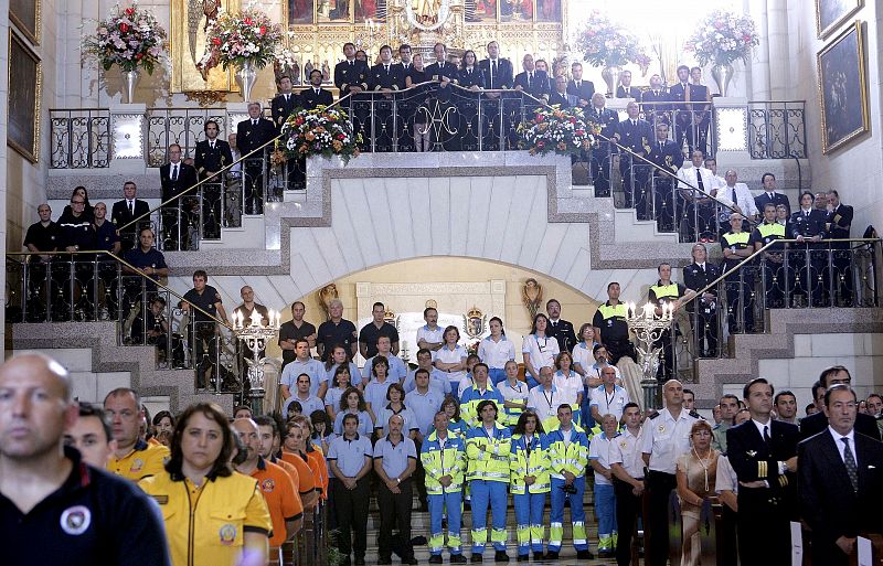 FUNERAL POR LAS VÍCTIMAS DEL ACCIDENTE DE AVIACIÓN DE BARAJAS