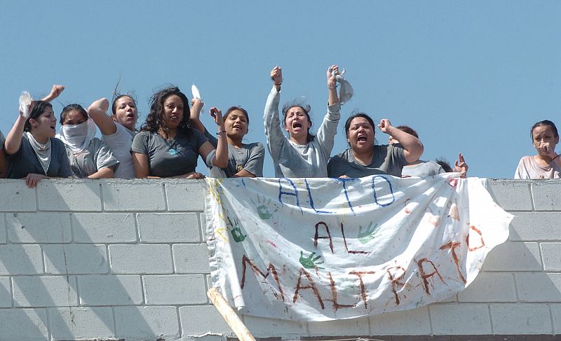 Reclusas del centro de readaptación social de la Mesa