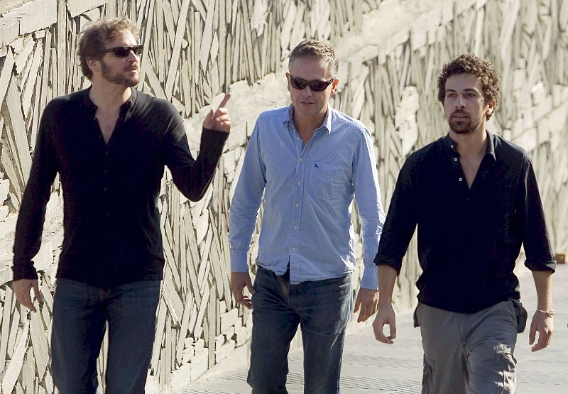 Michael Winterbottom, Colin Firtth y Alessandro Giuggioli