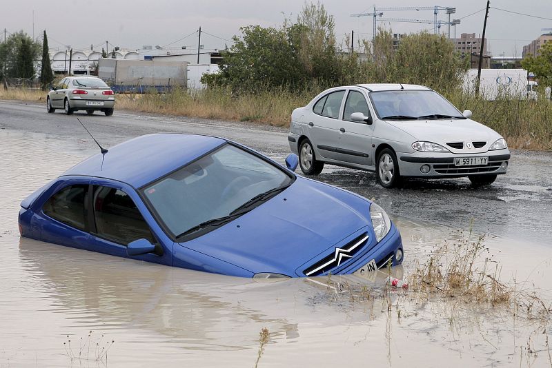 Lluvias en Madrid