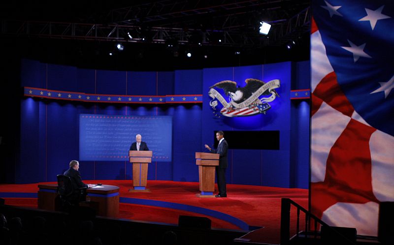 Obama y McCain participan en el primero de los tres debates de esta campaña