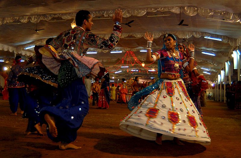 FESTIVAL NAVRATRI EN BANGALORE, INDIA