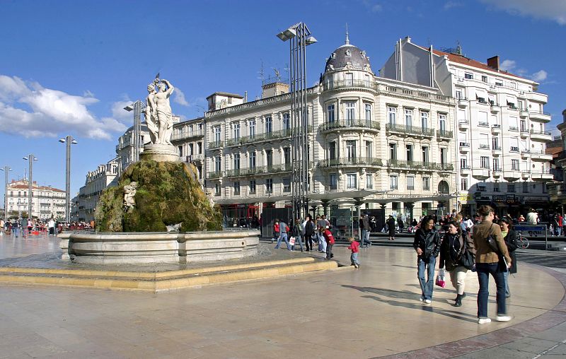 La Plaza de la Comedia, Montpellier